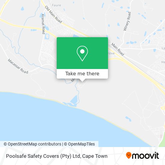 Poolsafe Safety Covers (Pty) Ltd map