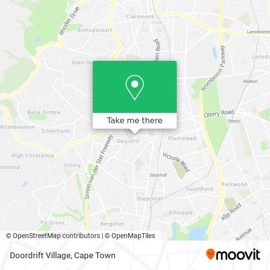 Doordrift Village map