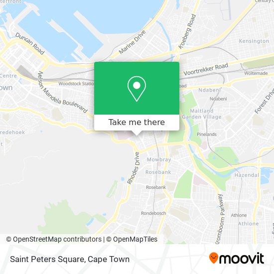 Saint Peters Square map