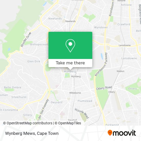 Wynberg Mews map