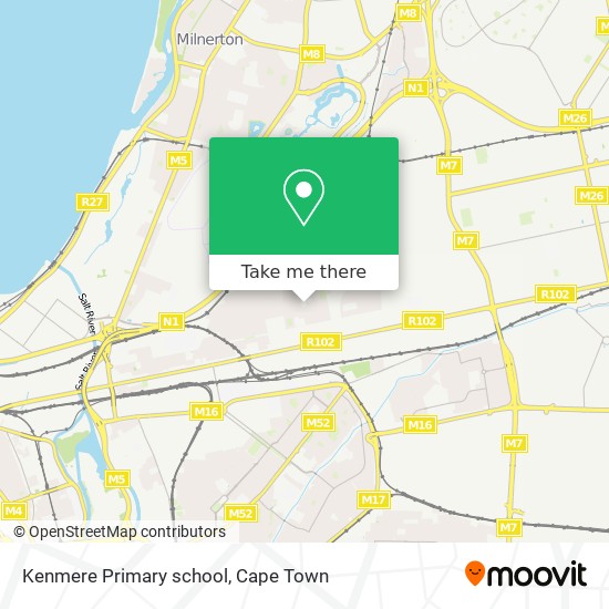 Kenmere Primary school map