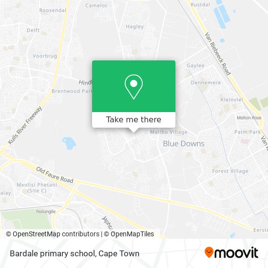 Bardale primary school map