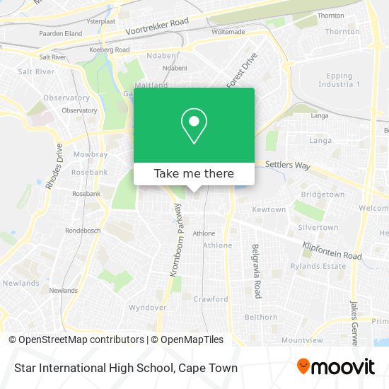 Star International High School map