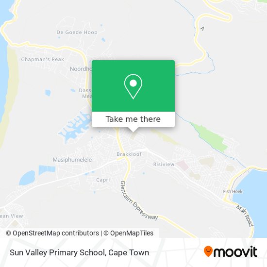 Sun Valley Primary School map