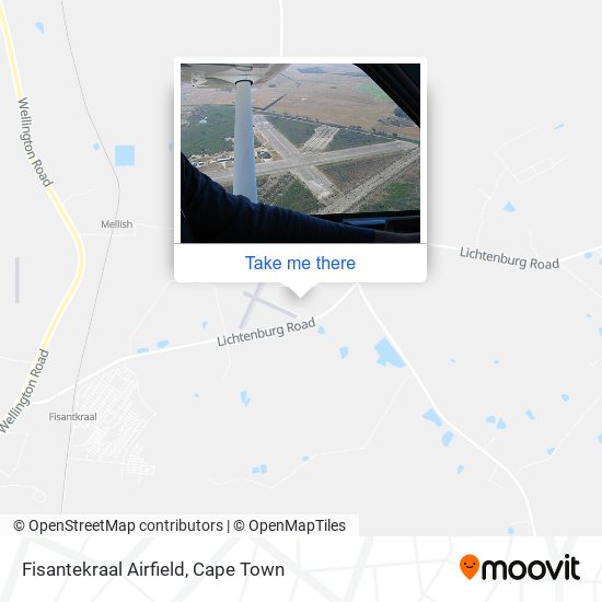 Fisantekraal Airfield map