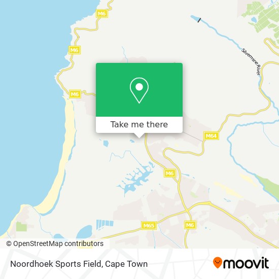Noordhoek Sports Field map