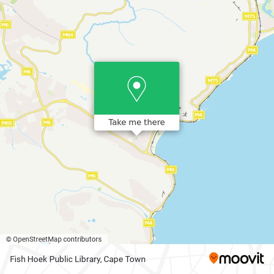 Fish Hoek Public Library map