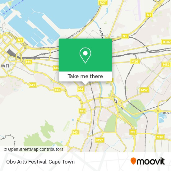 Obs Arts Festival map