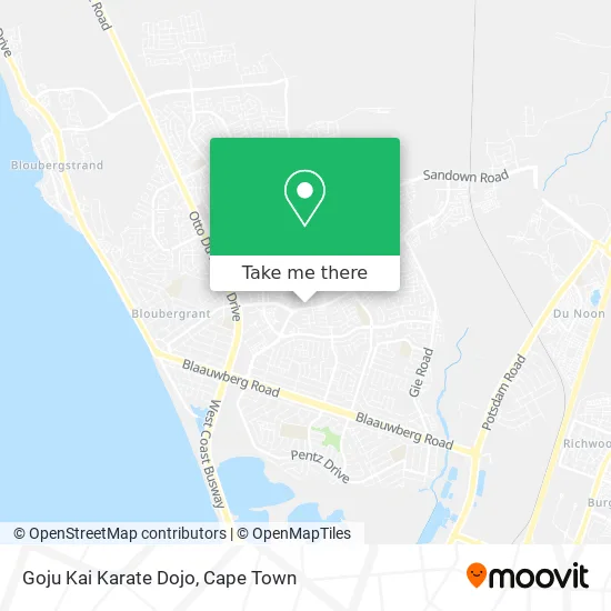 Goju Kai Karate Dojo map