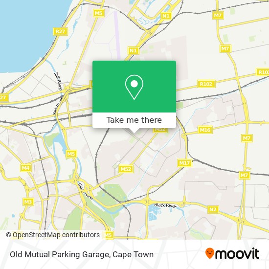 Old Mutual Parking Garage map