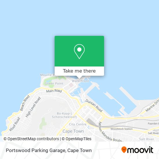 Portswood Parking Garage map