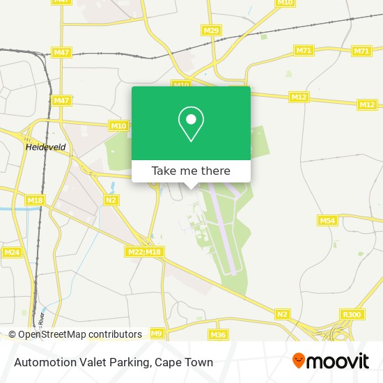 Automotion Valet Parking map