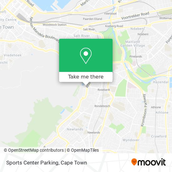 Sports Center Parking map