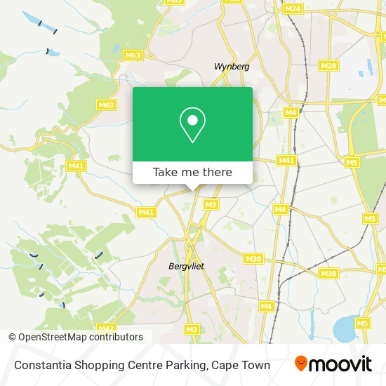 Constantia Shopping Centre Parking map