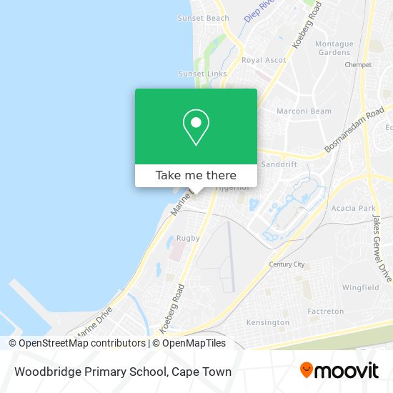 Woodbridge Primary School map
