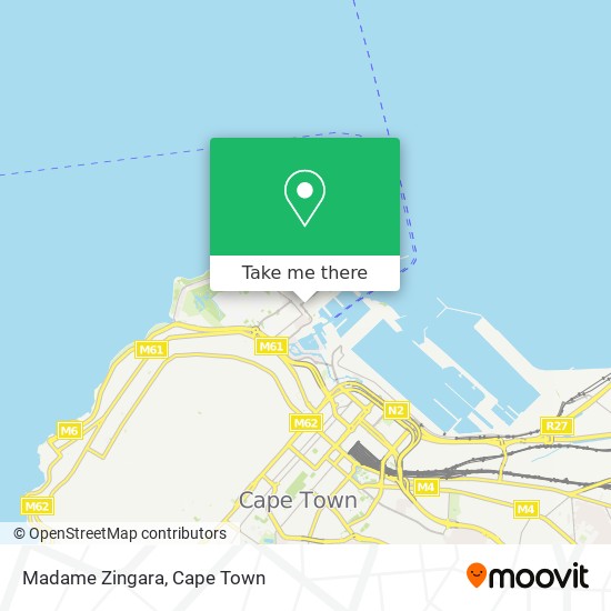 Madame Zingara map