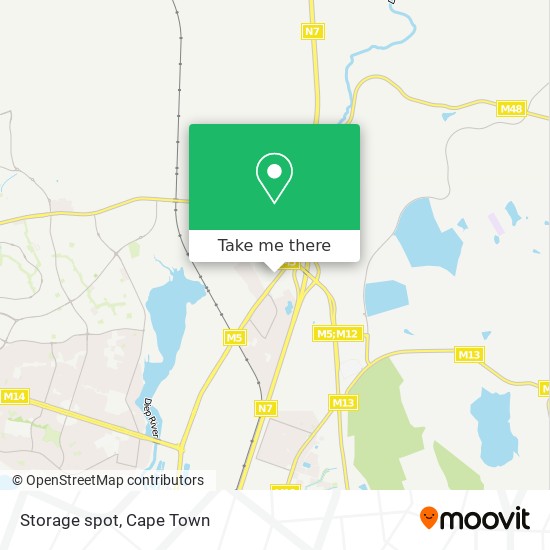 Storage spot map