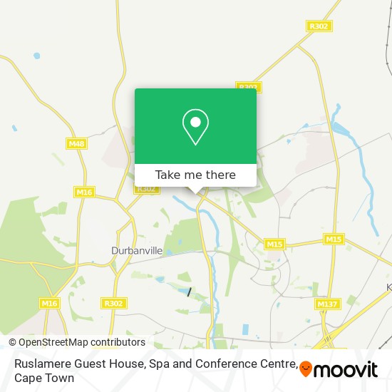 Ruslamere Guest House, Spa and Conference Centre map