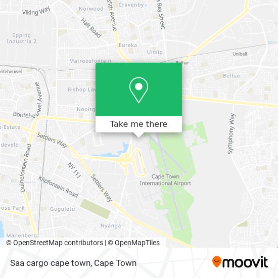 Saa cargo cape town map