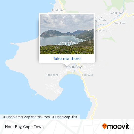 Hout Bay map