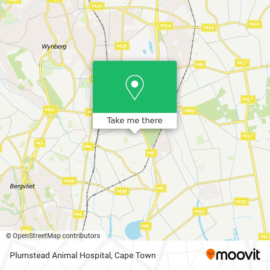 Plumstead Animal Hospital map