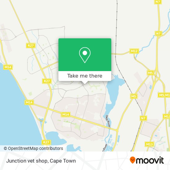 Junction vet shop map
