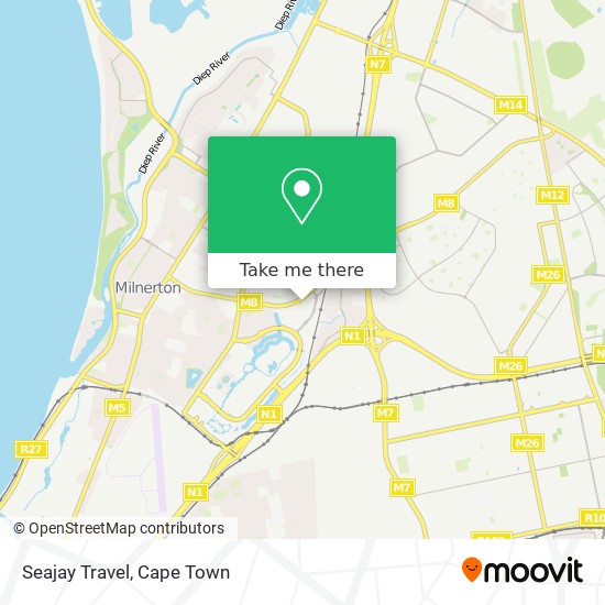 Seajay Travel map