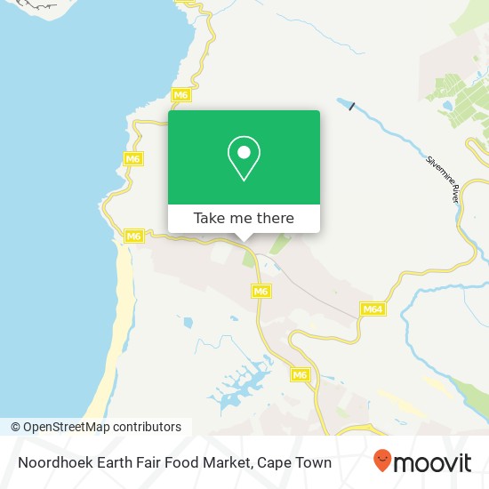 Noordhoek Earth Fair Food Market map