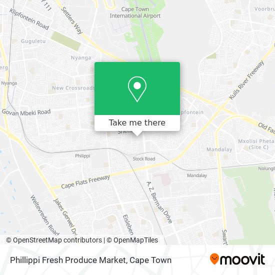 Phillippi Fresh Produce Market map