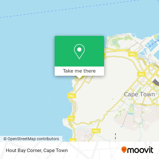 Hout Bay Corner map