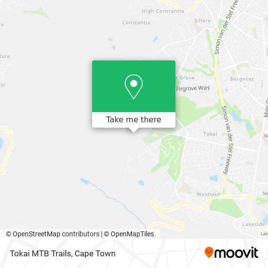 Tokai MTB Trails map