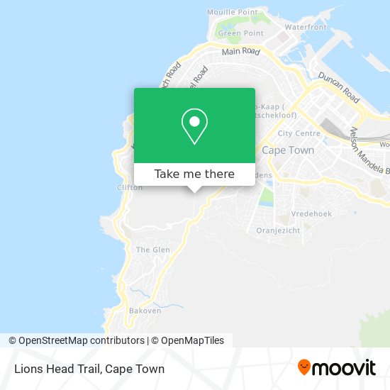 Lions Head Trail map