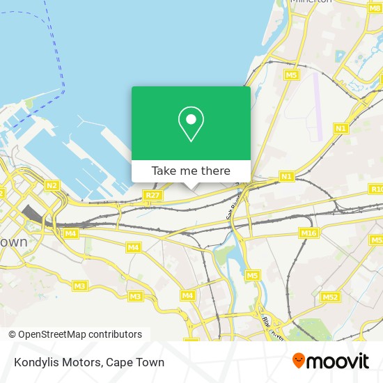 Kondylis Motors map