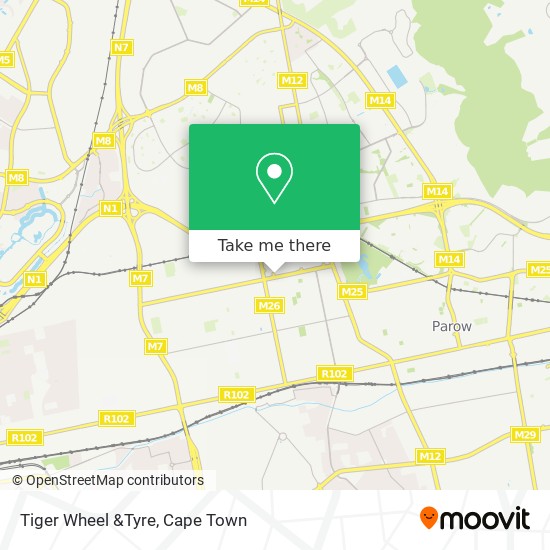 Tiger Wheel &Tyre map