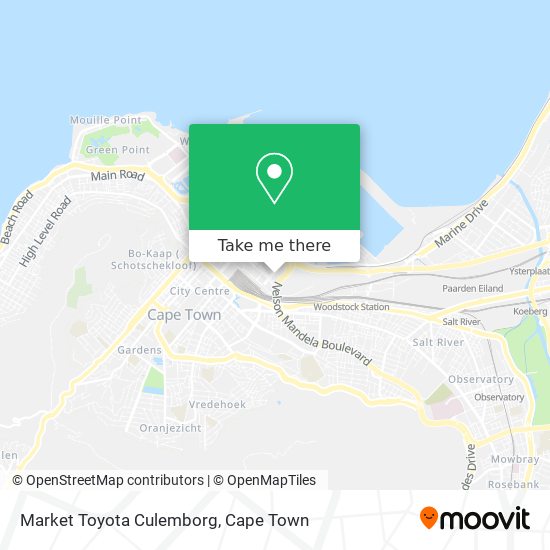 Market Toyota Culemborg map