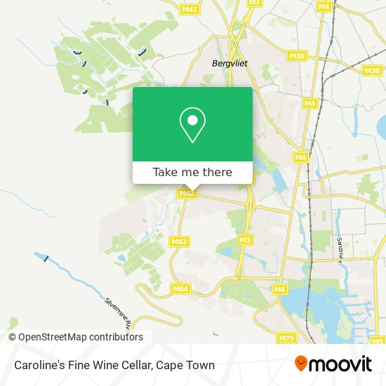 Caroline's Fine Wine Cellar map