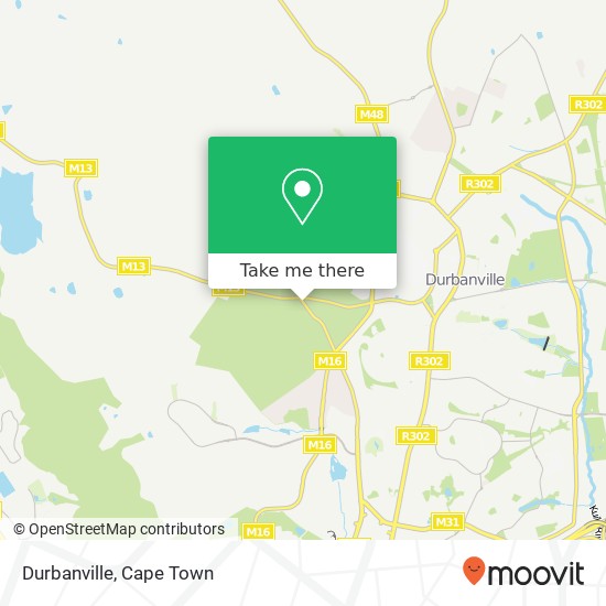 Durbanville map