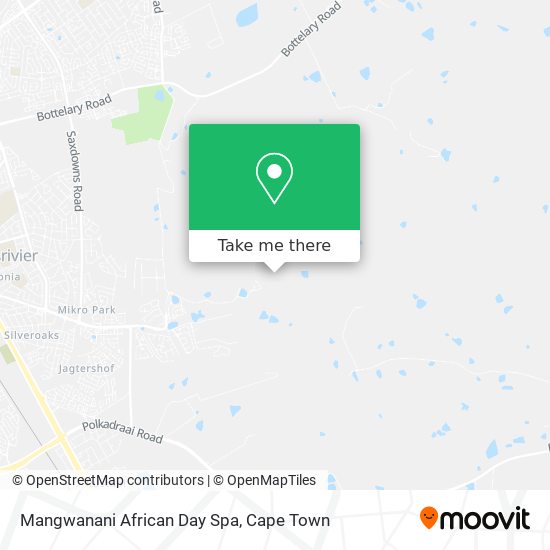 Mangwanani African Day Spa map