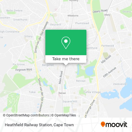 Heathfield Railway Station map