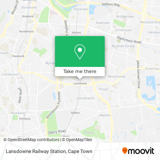 Lansdowne Railway Station map