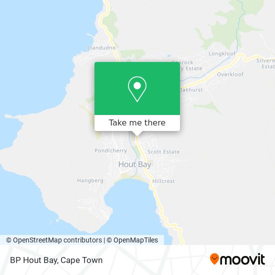 BP Hout Bay map