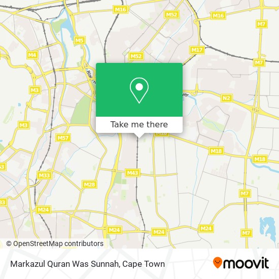 Markazul Quran Was Sunnah map
