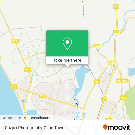 Cazpix Photography map
