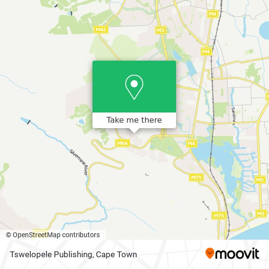 Tswelopele Publishing map