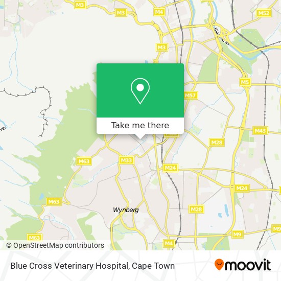 Blue Cross Veterinary Hospital map