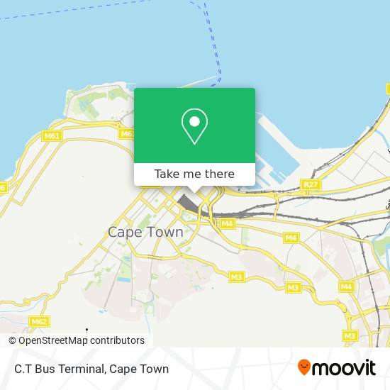 C.T Bus Terminal map
