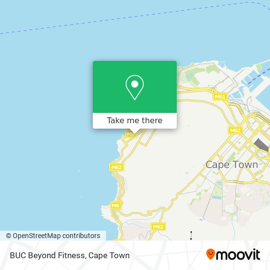 BUC Beyond Fitness map
