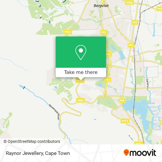 Raynor Jewellery map