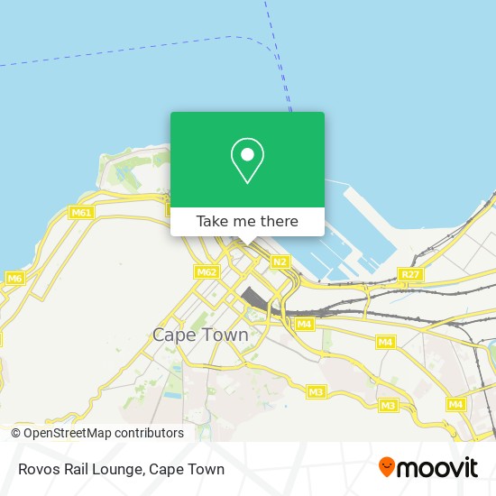 Rovos Rail Lounge map