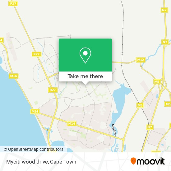 Myciti wood drive map
